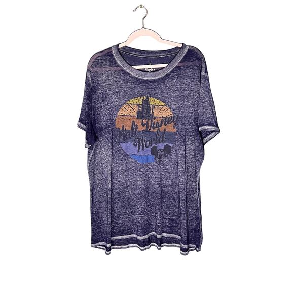 Walt Disney World Official Park Merchandise 1X Cotton Lightweight Sheer Mickey - Picture 1 of 7